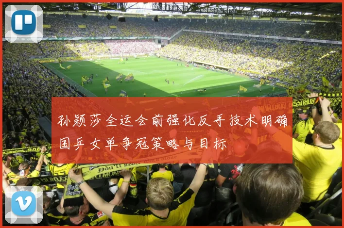 孙颖莎全运会前强化反手技术明确国乒女单争冠策略与目标
